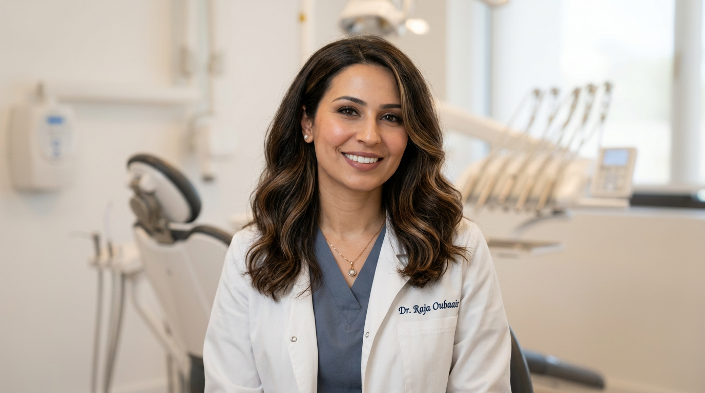 Dr. Raja Oubaair, chirurgien-dentiste